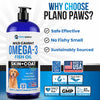 Omega 3 Fish Oil for Dogs - Better Than Salmon Oil for Dogs - Dog Fish Oil Supplement - Reduce Shedding & Itching - Supports Joints, Brain, Heart Health- Dog Skin and Coat Supplement - Fish Oil Liquid