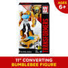 Transformers Toys Heroic Bumblebee Action Figure - Timeless Large-Scale Figure, Changes into Yellow Toy Car, 11