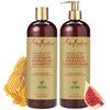 Shea Moisture Plus Size Shampoo and Conditioner Set, Manuka Honey and Mafura Oil, Shea Moisture Set, Hydrate and Replenish Shampoo and Conditioner, Shea Moisture Curly Hair Products, 24 Fl Oz Ea