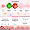 BREYLEE Rose Eye Mask- 60 Pcs - Eye Treatment Mask, Under Eye Bags Treatment, Under Eye Masks for Puffy Eyes, Anti-Aging,Anti-Wrinkle and Fine Lines, Under eye Dark Circles