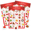 MISS FANTASY Christmas Games for Kids Christmas Bingo, Christmas Crafts for Kids Christmas Crafts Holiday Xmas Activities for Family Large Group Christmas Party Games for Children 24 Players Bingo