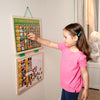 Melissa & Doug Deluxe Wooden Magnetic Responsibility Chart With 90 Magnets