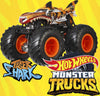 Hot Wheels Monster Trucks, 1 Toy Truck in 1:64 Scale & 1 Crushable Car (Styles May Vary)