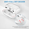 Valkit Compatible Airpods Pro 2nd/1st Generation Case Clear with Cleaner Kit, Soft TPU Airpods Pro 2 Gen Case Protective Cover Shockproof iPods Pro 2 Case for Airpods Pro Gen 2nd/1st 2023/2022/2019