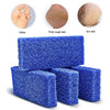 Disposable Foot Scrubber Sponge Pads Pedicure Pumice Stone for Feet Callus Remover Coarse Blue 40Pcs