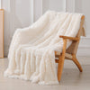 Decorative Extra Soft Fuzzy Faux Fur Shaggy Throw Blanket 50