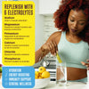 KEY NUTRIENTS Electrolytes Powder No Sugar - Refreshing Lemonade Electrolyte Powder - Hydration Powder - No Calories, Gluten Free Keto Electrolytes Powder - 90 Servings - Made in USA