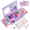 KIDCHEER Kids Makeup Kit for Girls Princess Real Washable Cosmetic 3+ Year Old Girl Birthday Gifts Pretend Play Toys for Girls 4-6, 6-8, 8-10 with Mirror - Non Toxic