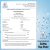 Nature's Trove SAM-e 400mg 90 Enteric Coated Caplets. Vegan, Kosher, Non-GMO Project Verified, Soy Free, Gluten Free - Cold Form Blister Packed.