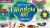 Made By Me Create Your Own Window Art, Paint Your Own DIY Suncatchers, Fun Staycation Activity or Birthday Party Idea, Arts and Craft Kits for Kids Ages 6, 7, 8, 9