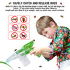 Bug Catcher Kit for Kids, Outdoor Explorer Toys for Kids Ages 4-6 6-8, Bug Vacuum Catcher Gun, Critter Keeper Habitat, Live Insect Terrarium Kit, Observation Cup, Tweezers, Gift for 4 5 6 7 8+ Boys