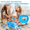 Kids Makeup Kit for Girl, Washable Makeup Kit for Little Girls Princess Real Cosmetic Beauty Set, Gifts for Toddles Girl Pretend Play, Frozen Makeup Set for Girls Toys for 3 4 5 6 7 8 Years Old Girls