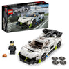 LEGO Speed Champions Koenigsegg Jesko 76900 Racing Sports Car Toy with Driver Minifigure, Racer Model Set for Kids