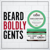 Cremo Beard & Scruff Cream, Wild Mint, 4 Ounce (Pack of 1) - Soothe Beard Itch, Condition and Offer Light-Hold Styling for Stubble and Scruff (Product Packaging May Vary)