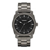 Fossil Men's Machine Quartz Stainless Steel Three-Hand Watch, Color: Smoke (Model: FS4774)