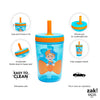 Zak Designs Blippi Kelso Toddler Cups For Travel or At Home, 12oz Vacuum Insulated Stainless Steel Sippy Cup With Leak-Proof Design is Perfect For Kids