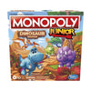 Hasbro Gaming Monopoly Junior Dinosaur Edition Board Game, 2-4 Players, with Dino-Themed Toy Tokens, Kids Easter Basket Stuffers, Ages 5+ (Amazon Exclusive)