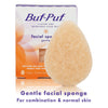 Buf-Puf Gentle Facial Sponge, Dermatologist Developed, Removes Deep Down Dirt & Makeup That Causes Breakouts and Blackheads, Reusable, Exfoliating, 1 Count