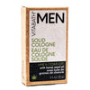 Vitabath Men's Lime & Cedarleaf Solid Cologne Refreshing Spicy Lime, Juicy Mandarin & Earthy Cedar Leaf All Over Lasting Fragrance Natural Beeswax & Hemp - 0.5 oz