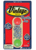 JA-RU Vintage Metal Jacks Game Set/Two Bouncy Balls.(1 Pack) Mini Jax Toy. Classic Family Retro Classics. Bulk Party Favors, Stocking Stuffers. 950-1B