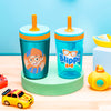 Zak Designs Blippi Kelso Toddler Cups For Travel or At Home, 12oz Vacuum Insulated Stainless Steel Sippy Cup With Leak-Proof Design is Perfect For Kids