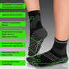 TechWare Pro Plantar Fasciitis Socks – Cushion Ankle Compression Socks Women & Men. Achilles Tendonitis Brace & Arch Support