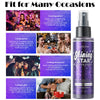 MEICOLY Body Glitter Spray,Glitter Spray for Hair/Body/Clothes,Long Lasting Shimmer Glitter Hairspray,Quick-Drying Hair Glitter for Kids and Women,Shimmer Glitter Makeup Nightclub Starry Glitter