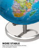 Waldauge Illuminated World Globe with Stand, 9