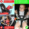 Anti Escape Car Seat Strap Upgraded Baby Harness Chest Clip, Baby Safety Strap Prevent Children/Kids Taking Their Arms Out of Child Car Seat/High Chairs/Strollers/Baby Reins(2 Pack)