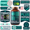 Appetite Suppressant for Weight Loss, Hunger Suppressant - Diet Pills That Work Fast for Women and Men - Garcinia Cambogia, Glucomannan, White Kidney Bean Carb Blocker and Fat Burner - 60 Veggie Caps