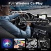 ITIDU Wireless Carplay Adapter, 2023 Style for Apple OEM Wired CarPlay, Convent Wired to Wireless CarPlay Dongle for Car with USB A/USB C, Wireless Control Plug & Play Easy Setup