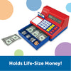 Learning Resources Pretend & Play Calculator Cash Register - 73 Pieces, Ages 3+ Develops Early Math Skills, Play Cash Register for Kids, Toy Cash Register, Play Money for Kids,Christmas Gifts for Kids