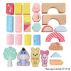 Disney Wooden Toys Winnie the Pooh & Friends Block Set, 26-Pieces Include Winnie the Pooh, Piglet and Eeyore Block Figures, Officially Licensed Kids Toys for Ages 18 Month by Just Play