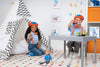 Blippi Dress Up Roleplay Set with Bow Tie, Suspenders, Hats, Glasses - For Toddlers