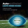 Nightball Tangle Glow in The Dark Inflatable LED Football - Light up Football with Bright LED Lights - Glow Football for Kids and Adults - Ideal Football Gifts for Teen Boys (Blue)