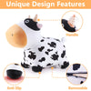 iPlay, iLearn Bouncy Pals Dairy Cow Hopping Horse, Plush Inflatable Animal Hopper, Indoor n Outdoor Ride on Jumping Bounce Toys, Birthday Gift for 18 Months 2 3 4 5 Year Old Kids Toddlers Boys Girls