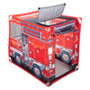 Melissa & Doug Fire Truck Play Tent Role Play Firefighter Tent, Fire Truck Tent for Kids Ages 3+