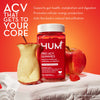 HUM Pro ACV Gummies -100% Organic Apple Cider Vinegar with The Mother, Probiotics for Digestive Health & B12 for Metabolism Support