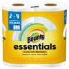 Bounty Essentials Select-A-Size Paper Towels, White, 2 Double Rolls = 4 Regular Rolls