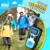 Wishouse Walkie Talkies for Kids Adults Long Range Rechargeable,Birthday Gift for 4-12 Year Old Girls Boys,Camping Gear Toys with Flashlight,SOS Siren,NOAA Weather Alert,VOX,Easy to use 4 Pack