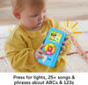 Fisher-Price Laugh & Learn Baby Learning Toy PuppyÂs Music Player with Lights & Fine Motor Activities for Ages 6+ Months, Blue