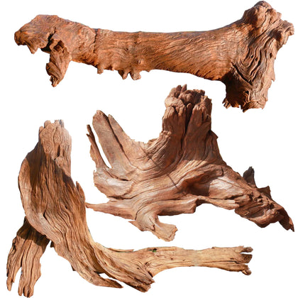 Jorewood Natural Coral Driftwood Driftwood for Aquarium Decor Rptile Fish Tank Decoration Assort Branch Driftwood 6-10