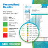 5Strands Food Intolerance Test, 640 Items Tested, Food Sensitivity at Home Test Kit, Accurate Hair Analysis, Health Results in 5-7 Days, Gluten, Soy, Dairy, Protein