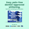 DrDent Professional Teeth Whitening Strips - 42 Enamel Safe Teeth Whitening Strips - Non Sensitive Teeth Whitening - Whitening Without Any Harm - 21 whitening Treatments + Mouth Opener Included