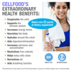 Cellfood Liquid Concentrate, 1 oz. - Original Oxygenating Immune Support Formula - Seaweed Sourced Minerals, Enzymes, Amino Acids, Electrolytes - Gluten Free, Non-GMO, Certified Kosher