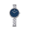 SWAROVSKI Women's Cosmopolitan Watch, Metal bracelet, Blue, Stainless steel