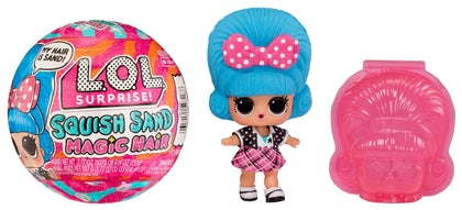 L.O.L. Surprise! Squish Sand Magic Hair Tots- with Collectible Doll, Squish Sand Dolls, Surprises, Limited Edition Doll- Great Gift for Girls Age 3+