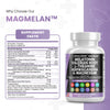 Melatonin 10mg Valerian Root 6000mg L Theanine 200mg Ashwagandha 4000mg - Sleep Support for Women and Men with Magnesium Complex, Lemon Balm, Chamomile, and Passion Flower - Made in USA 60 Caps