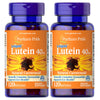 Puritan's Pride Lutein 40mg With Zeaxanthin, Supports Eye Health, 120 Count (Pack of 2)