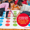 Hasbro Gaming Twister Ultimate: Bigger Mat, More Colored Spots, Family, Kids Party Game Age 6+; Compatible with Alexa (Amazon Exclusive)